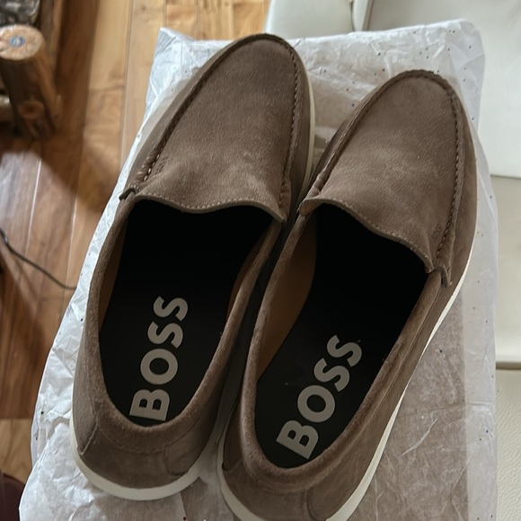 Mens Boss slide on shoes - Picture 4 of 6